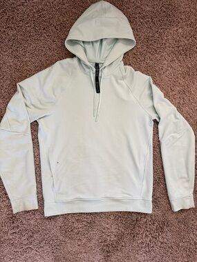 lululemon athletica Light Mint Green Pullover Hoodie
